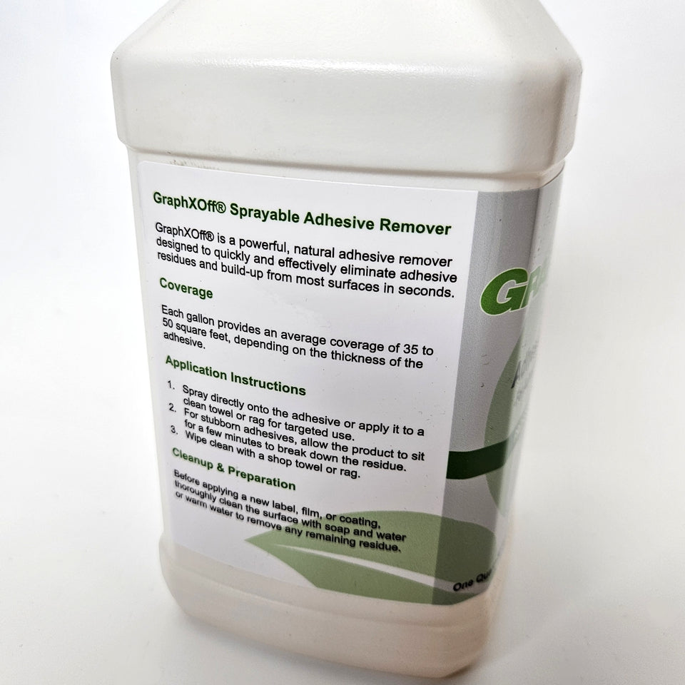 Removedor de adhesivo en aerosol GraphXOff™ - 32 onzas