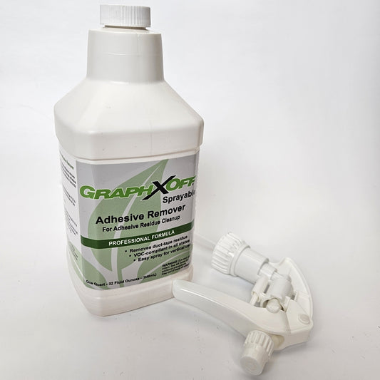 GraphXOff™ Sprayable Adhesive Remover – 32 Ounce