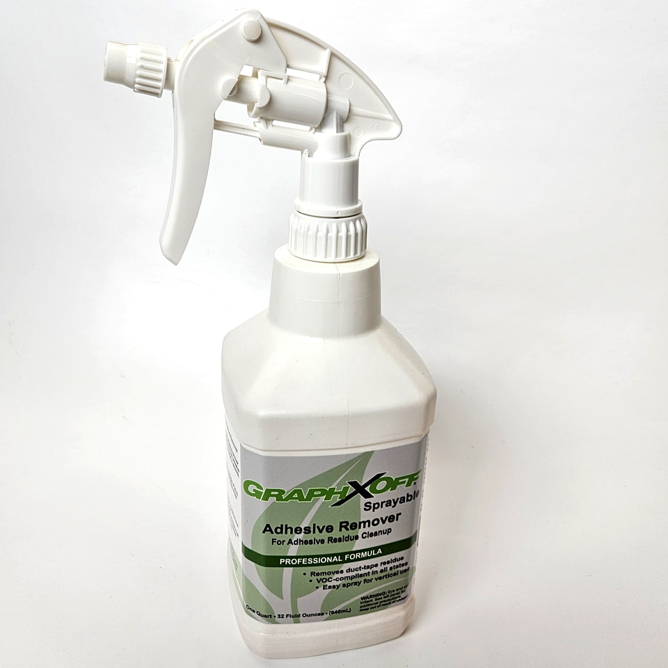 GraphXOff™ Sprayable Adhesive Remover – 32 Ounce